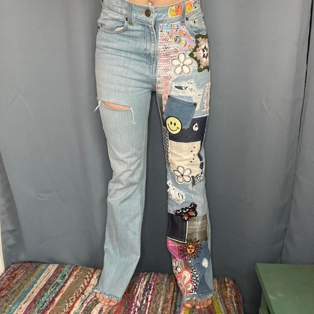 BDG embellished jeans